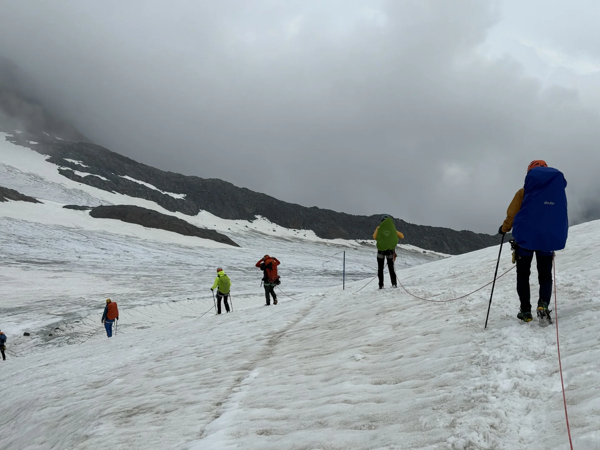Auf dem Weg zum Becherhaus über den Übeltalferner | © Heiner Stocker