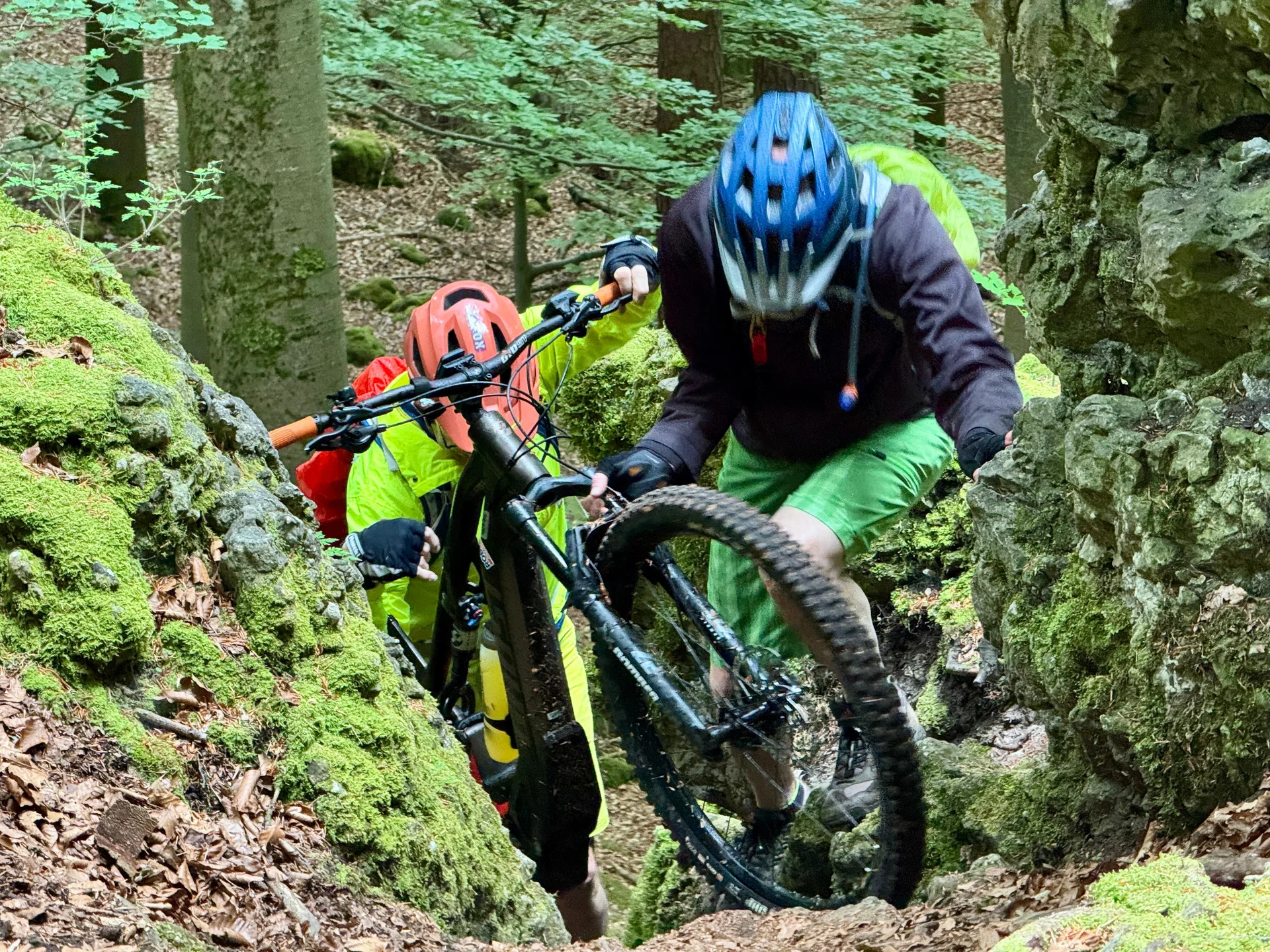 Tragepassagen gab es auch | © Michael Wagner