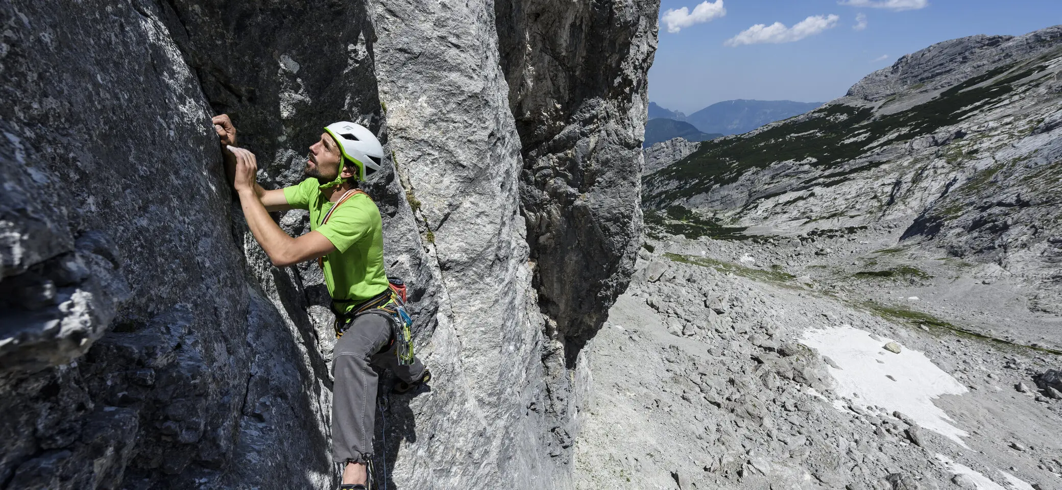 Outdoor-Klettern am Fels | © DAV/Wolfgang Ehn